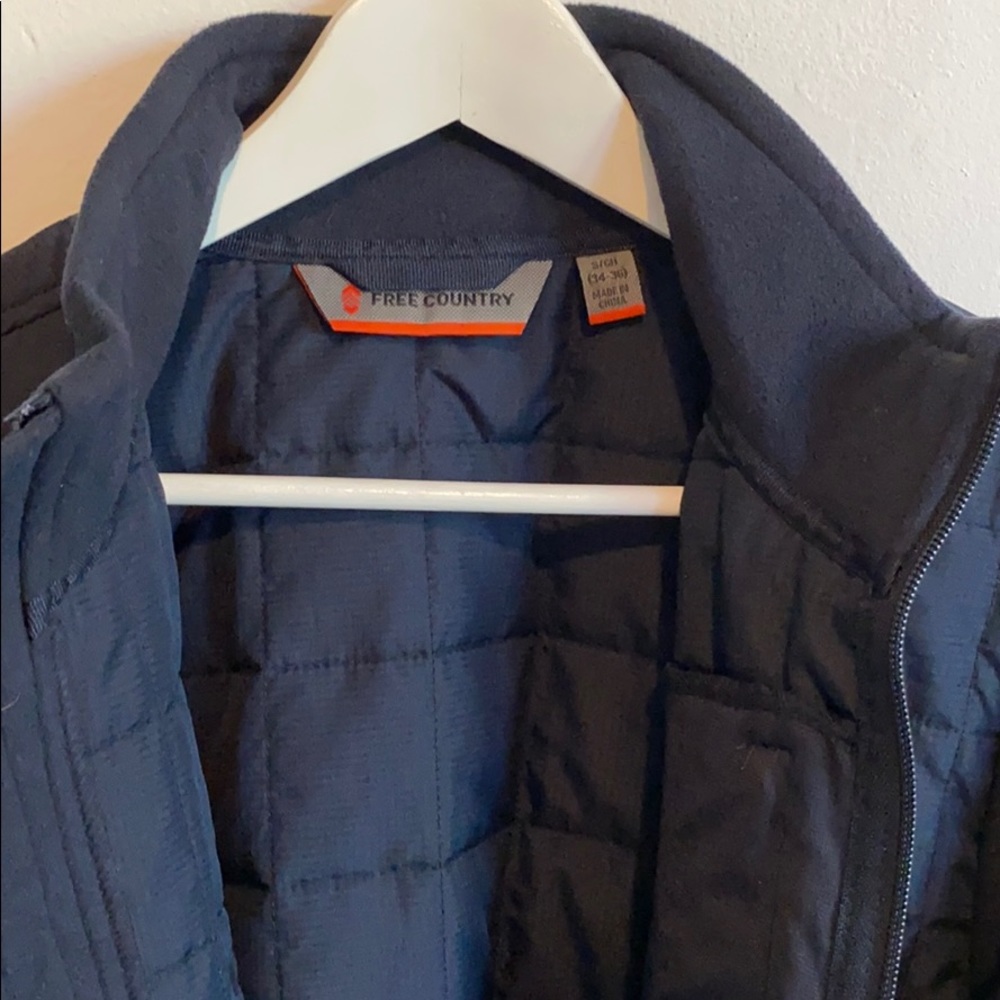 Free Country Navy Jacket (S) - Picture 4 of 6